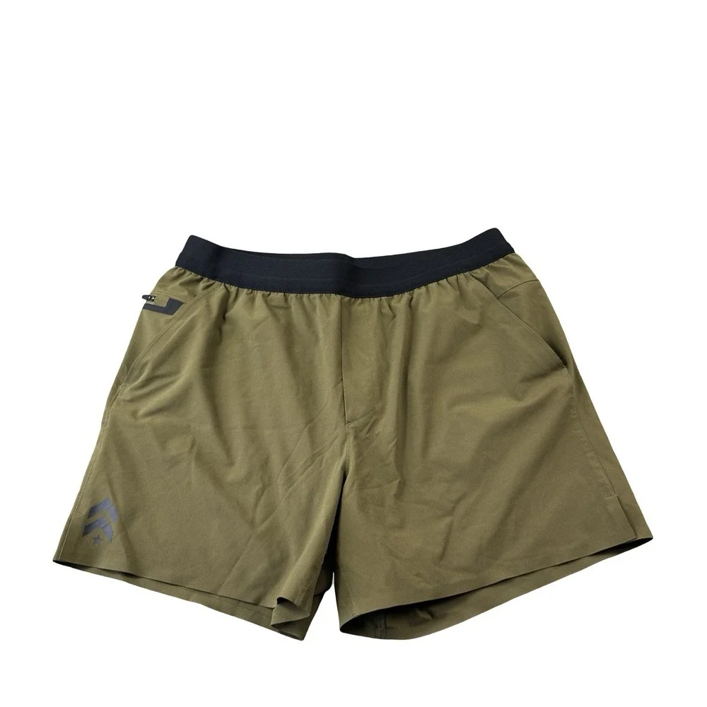Ten Thousand Foundation Activewear Shorts Army Brown Space Force Lined XL